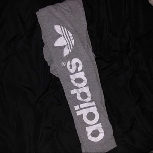 ADIDAS GREY LEGGINGS